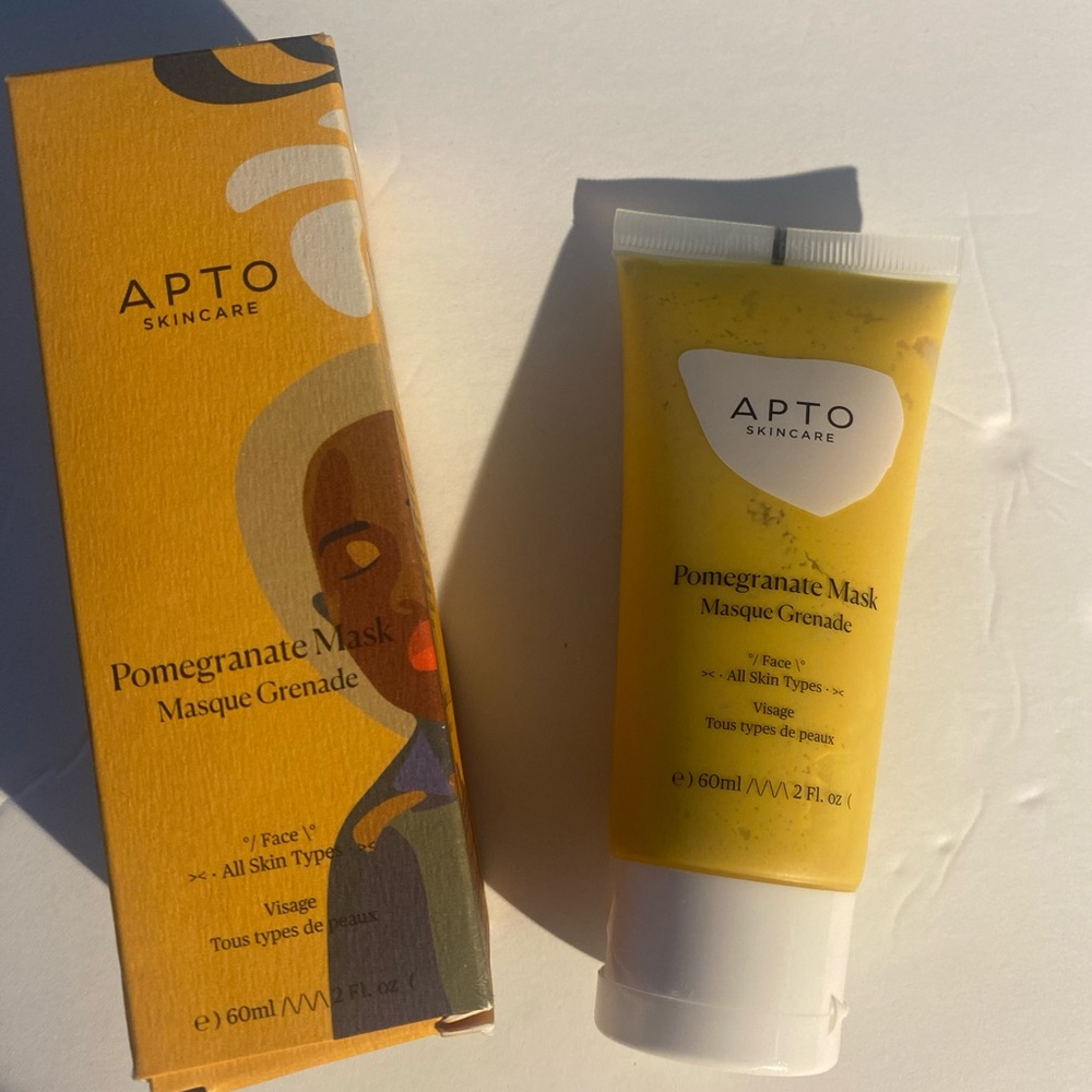 APTO skincare pomegranate mask
